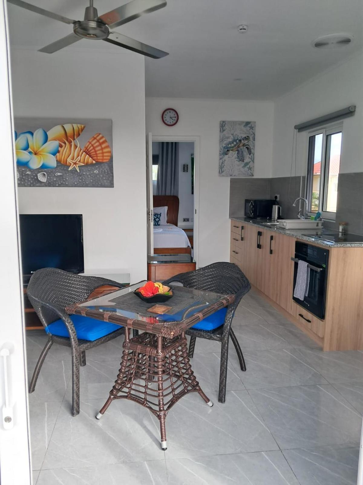 Ferienwohnung Treasure Island Retreat Anse Kerlan Exterior foto