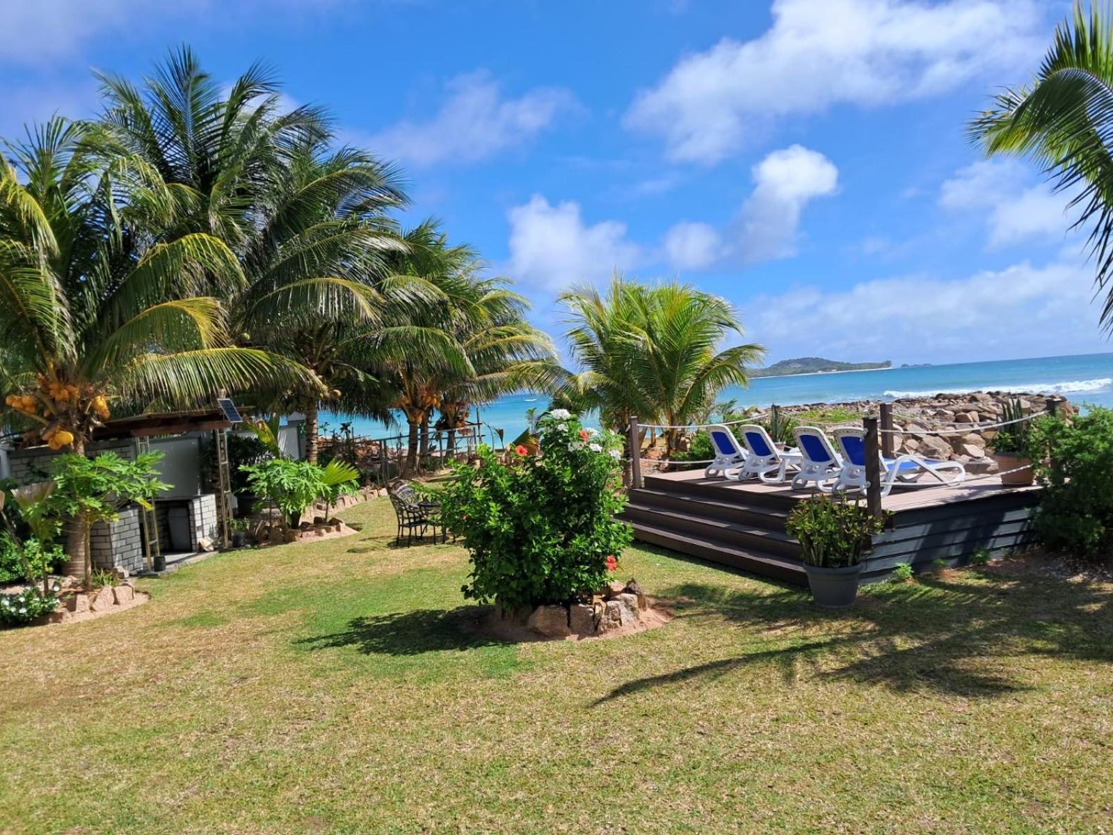 Ferienwohnung Treasure Island Retreat Anse Kerlan Exterior foto