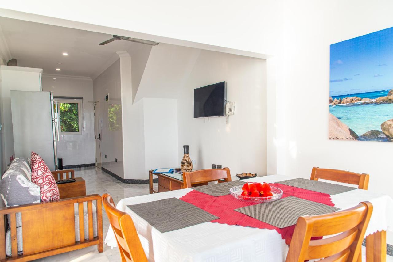 Ferienwohnung Treasure Island Retreat Anse Kerlan Exterior foto